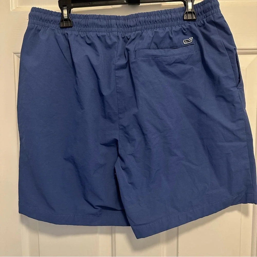 Vineyard Vines Swim Trunks Blue Performance Shorts Size Large